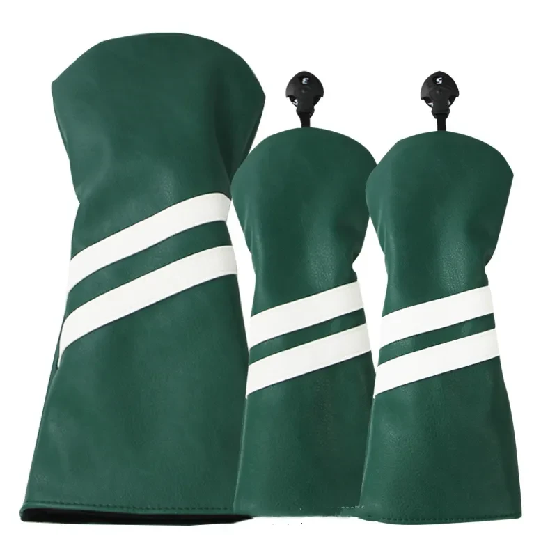 New Wood Club Cover Double Stripe Wood Club Head Cover Club