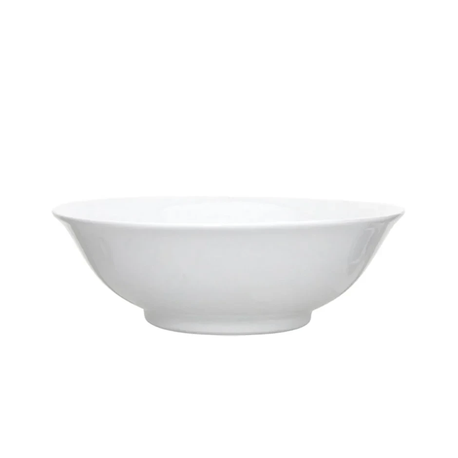 Crockery Bowl Flared White 6"