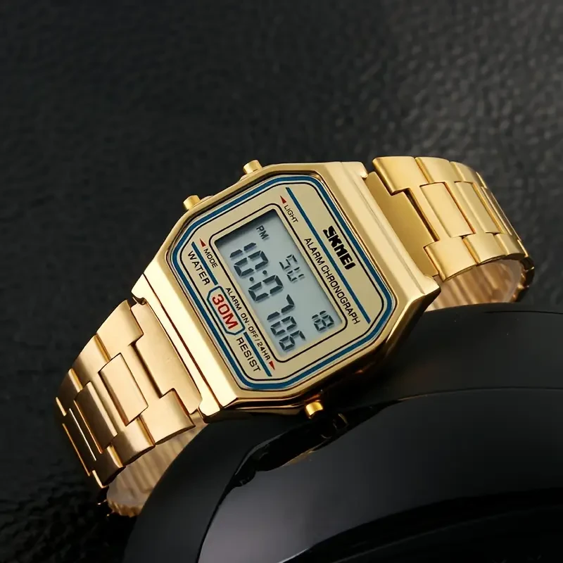 SKMEI Multifunctional Waterproof Timing Electronic Watch