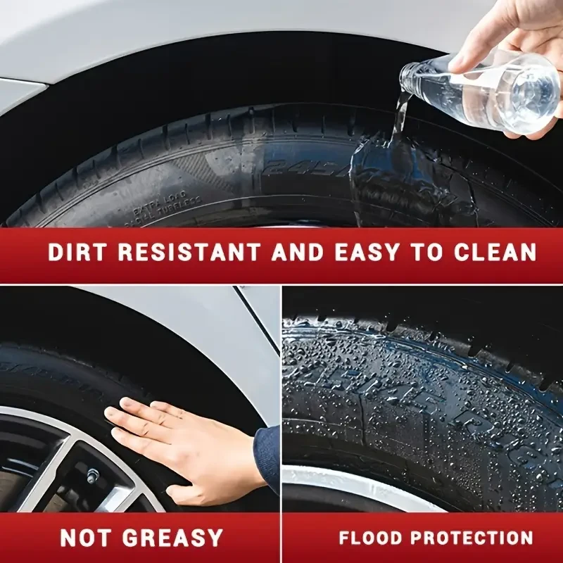 Premium Car Tire Shine Wax Durable Protection & Gloss Enhancer