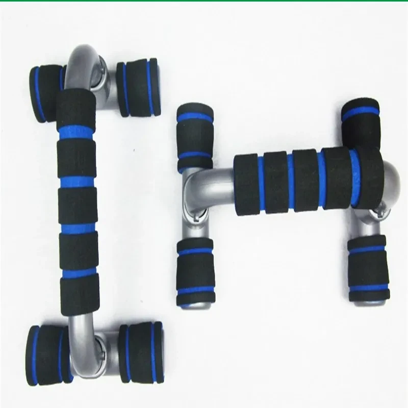 H-shaped Push-up Stand Sponge Hand Grip ABS Fitness Chest Training Grip Bar Fitness Exercise Trainer