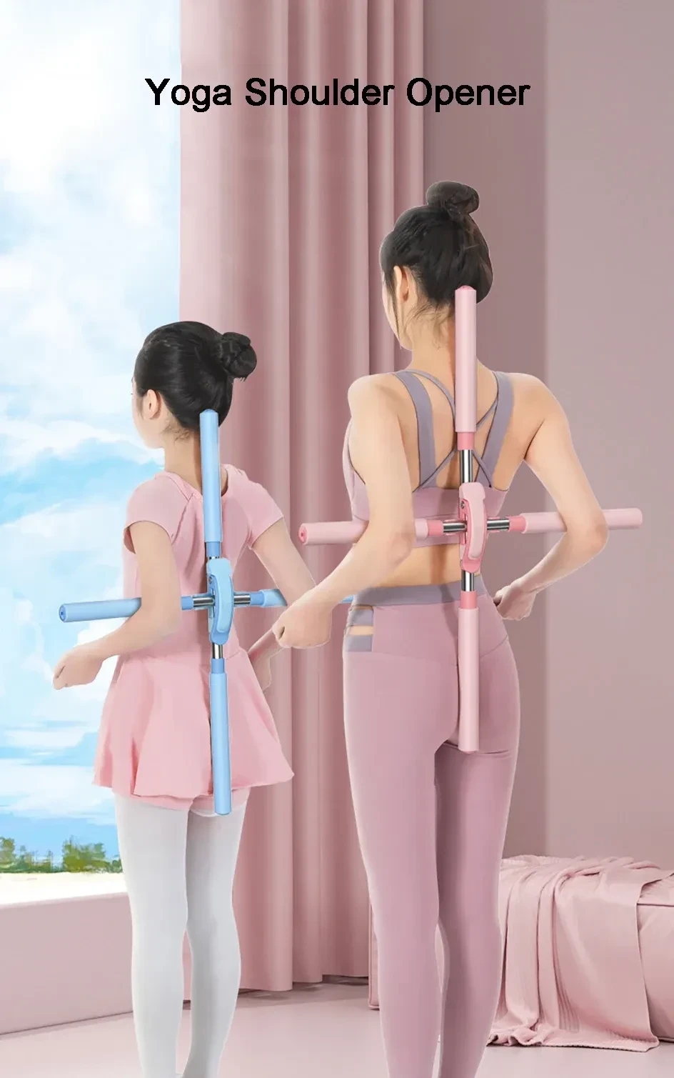 Hump Back Correction Cross Yoga Back Stick Station