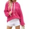 Women's Bubbles Hoodie Fashion Casual Loose Long Sleeve Hooded Sweater