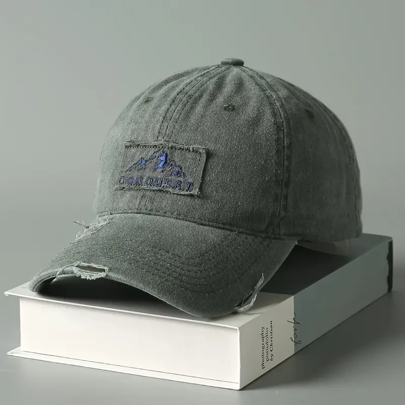 Men's Vintage Baseball Cap with Embroidery