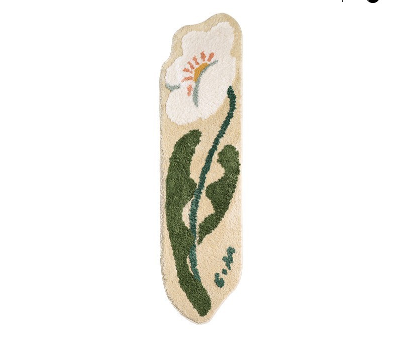 Carpet Original Bedroom Bedside Cushion Cute Girly Flowers