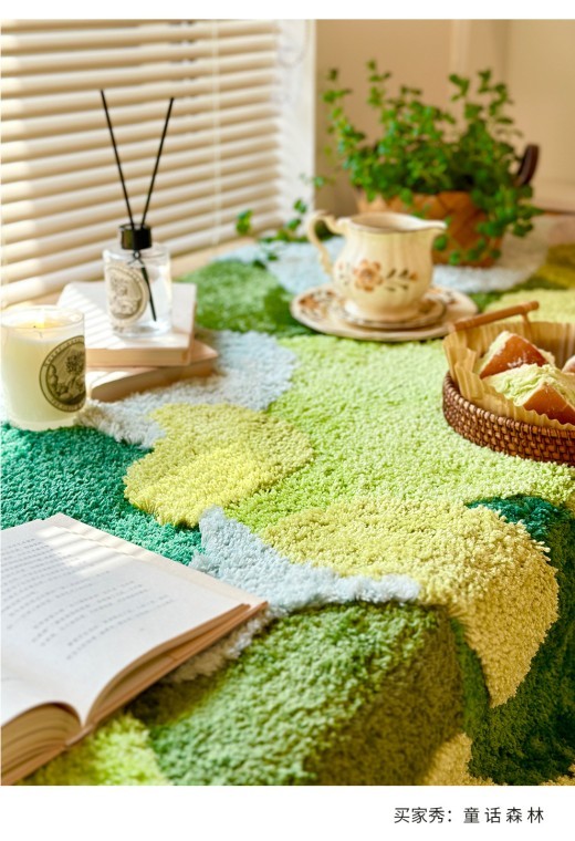 Carpet Home Living Room Imitation Cashmere Carpet Bedroom Anti Slip And Anti Fouling Floor Mat