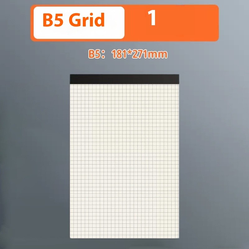 Writing Pads Tearable A5B5 Thickening Plus Size Notebook Simple