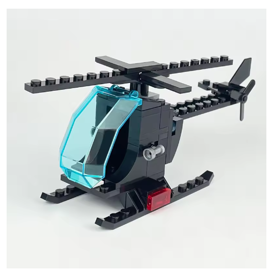 Militarys Riot Truck Helicopter Camouflage Commando Wranglers Car Off Roader Building Blocks Classic Model Sets Bricks Kids Kits