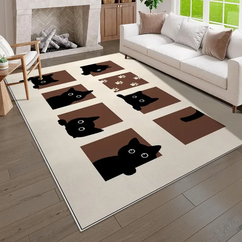 Luxurious Crystal Velvet Area Mat
