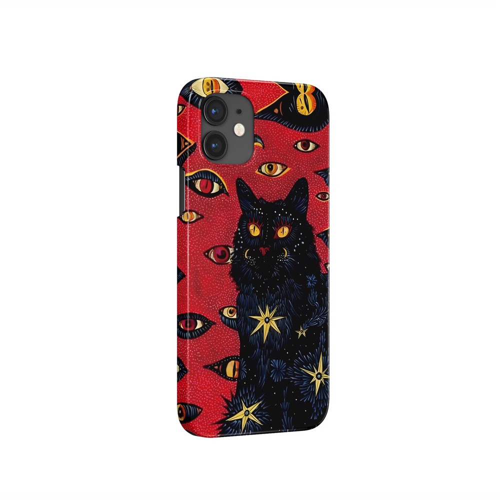Niche Retro Cat Eye Phone Case