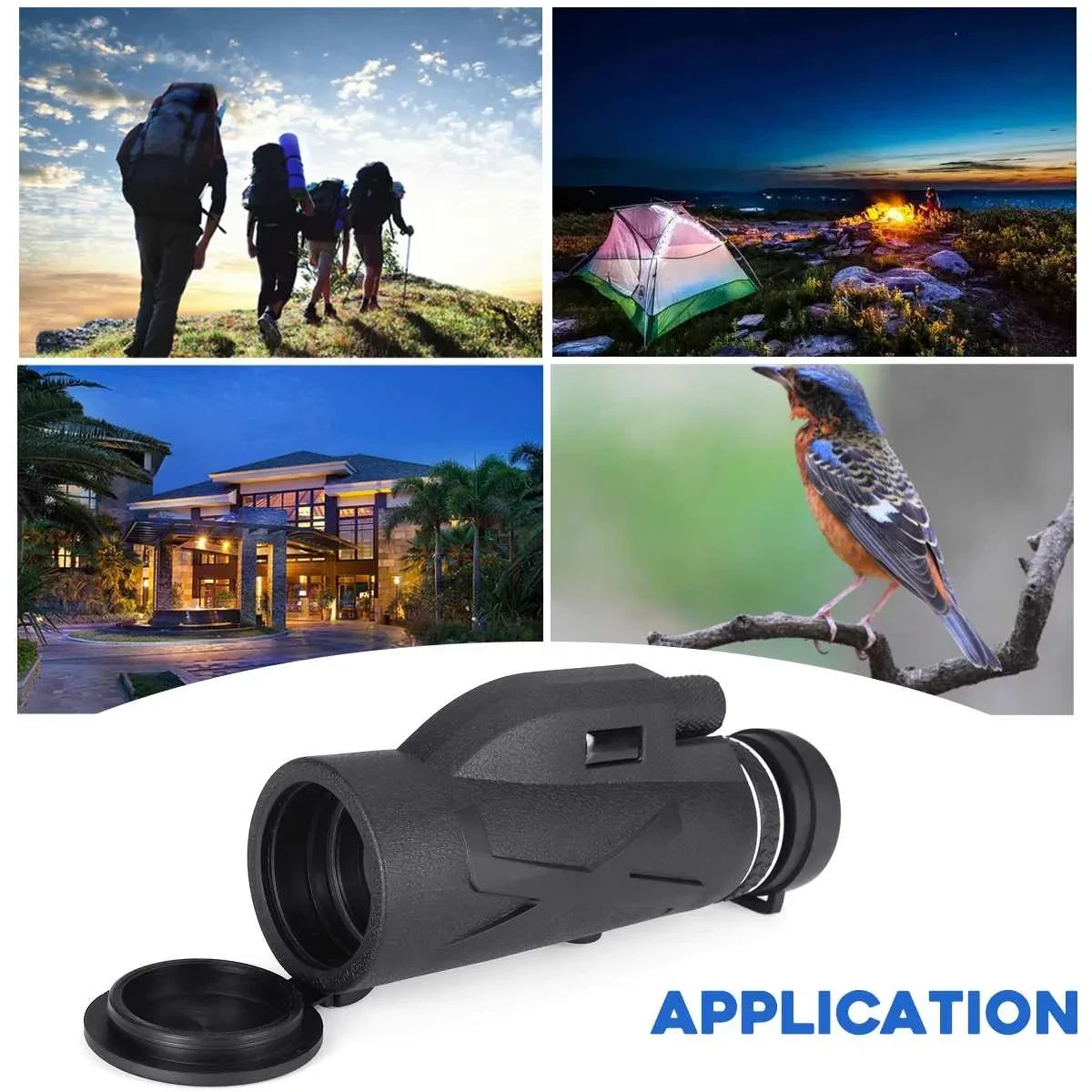 10x42 High Definition Monocular Telescope for Adults