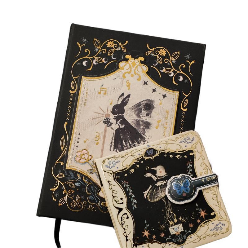 Retro Art THALO Gothic Style Notebook