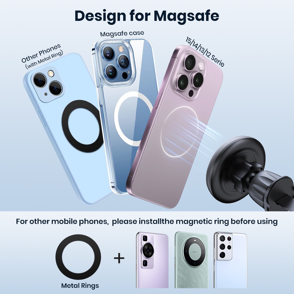 Fashion Personality Magnetic Car Phone Holder