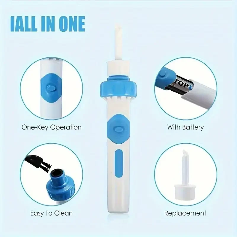 Safe and Gentle Ear Wax Cleaner
