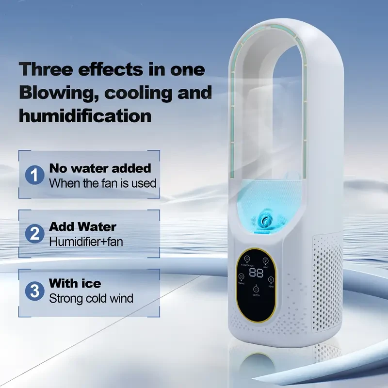 Bladeless Portable Air Conditioner Fan