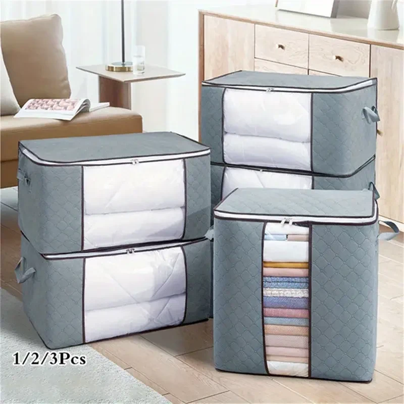 Extra-Large Foldable Storage Bag with Reinforced Handles