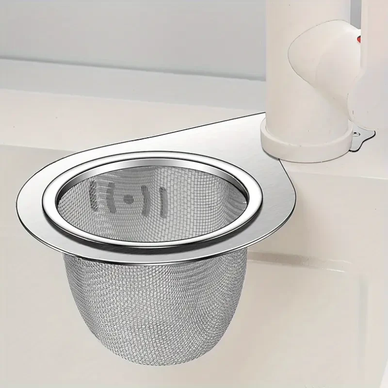 Swan-Neck Stainless Steel Kitchen Sink Strainer