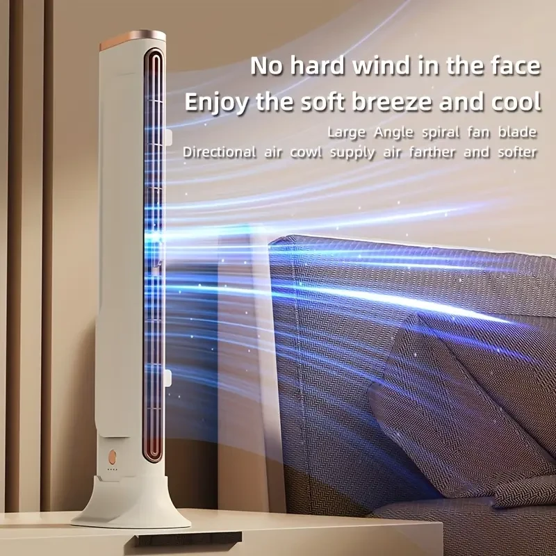 Multi-Function Floor Standing Air Conditioner Fan with Bladeless Design