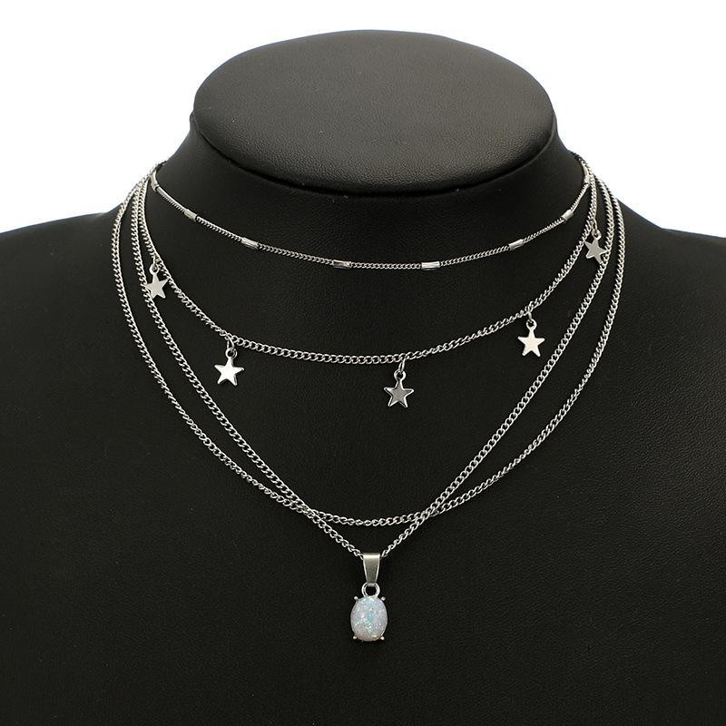 European and American Fashion Bohemian Multilayer Necklace