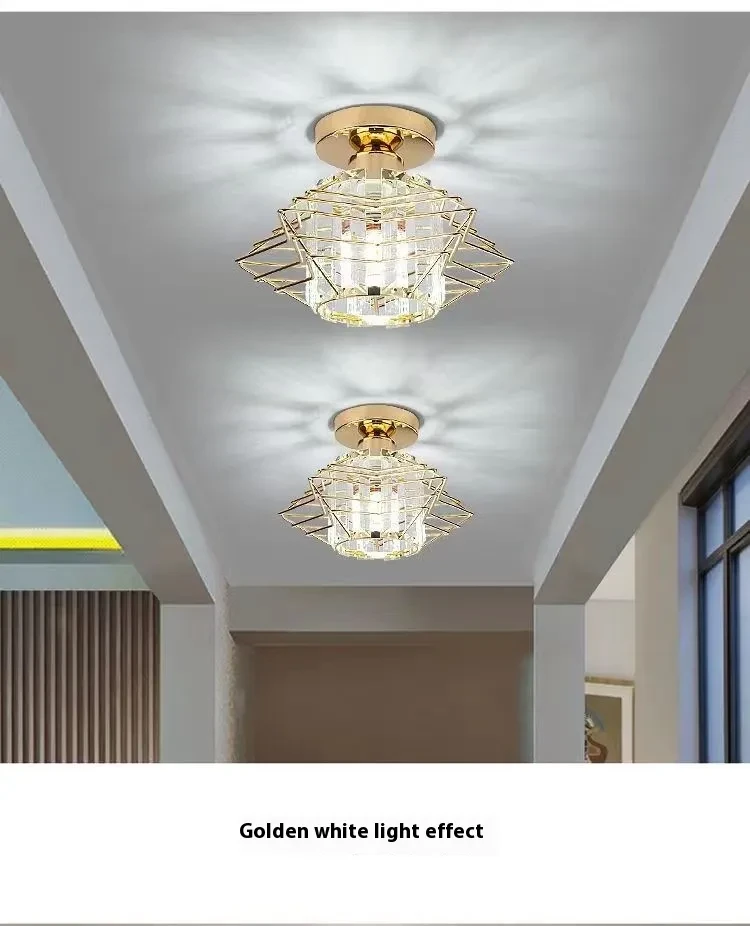 European Modern Led Crystal Ceiling Lamp