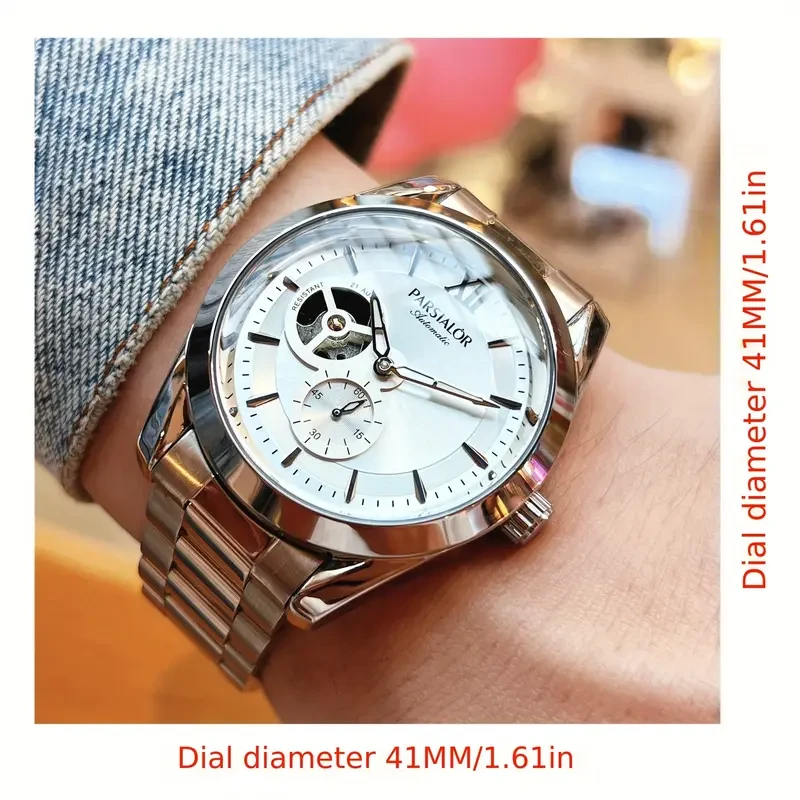 Skeleton Automatic Mens Watch