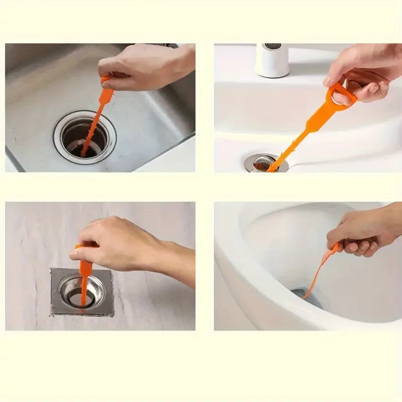 1pc Easy-Grip Hair Clog Remover Tool