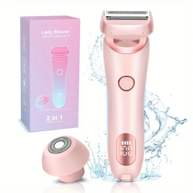 Painless Hair Removal Epilator - USB Rechargeable Womens Trimmer