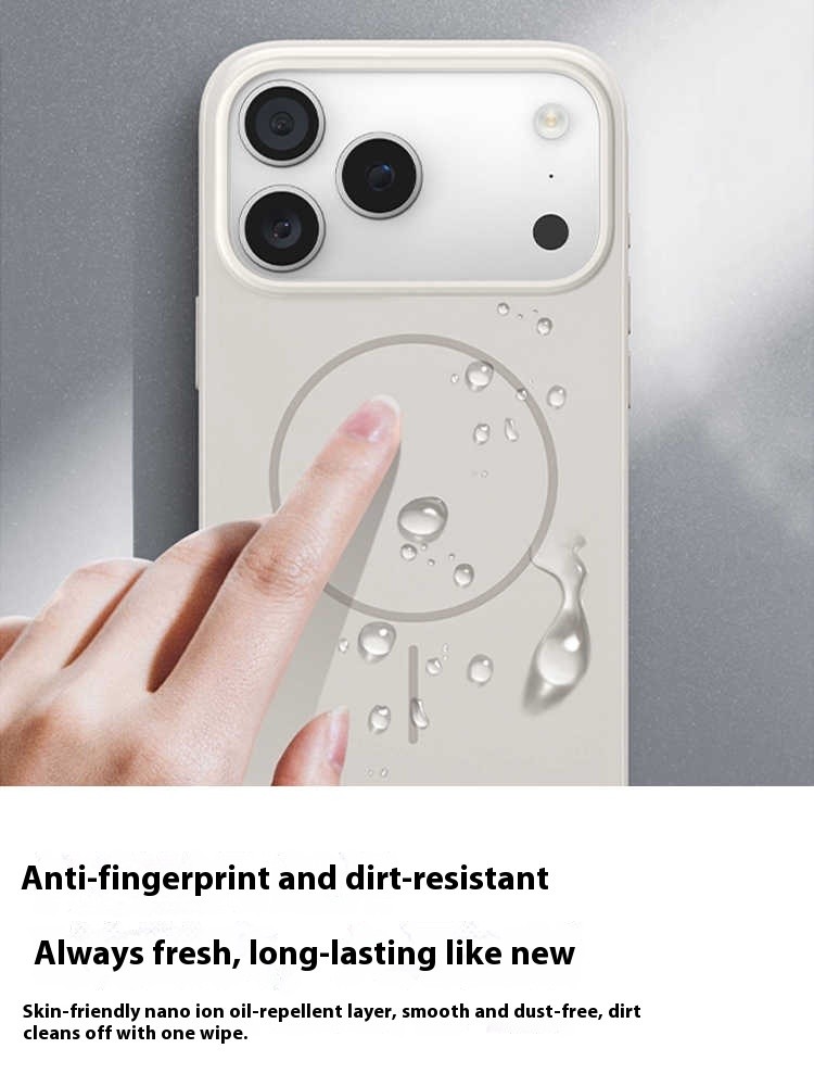 Frosted Magnetic Protective Cover Camera Button All-inclusive