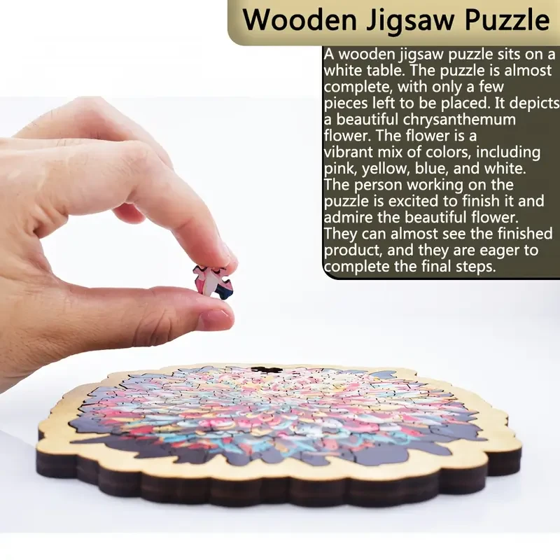 Colourful Flowers Puzzle - Extremely Challenging