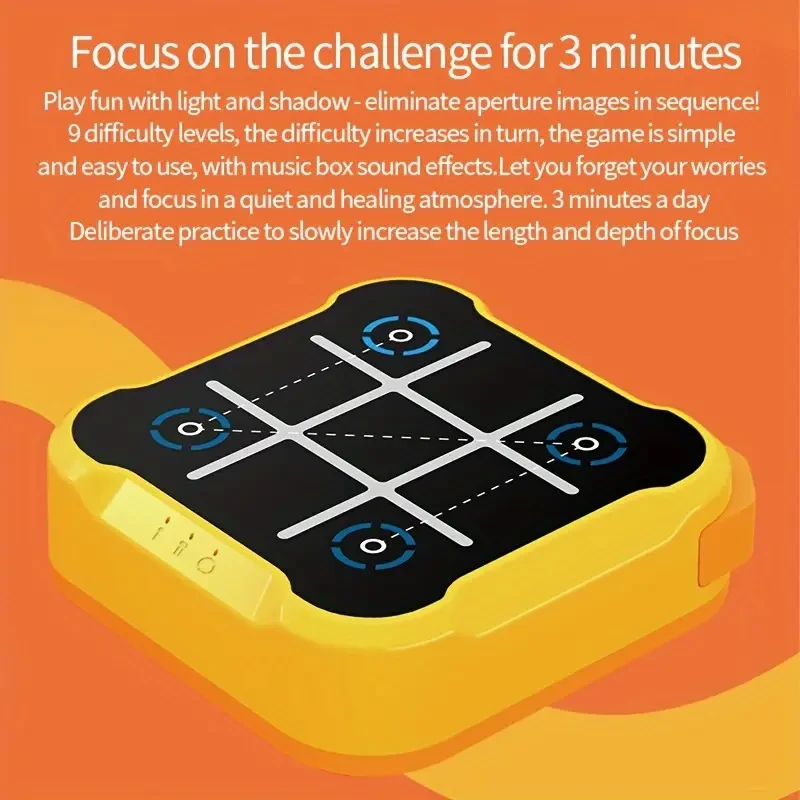 Portable Tic-Tac-Toe Game - Intermediate Skill Level