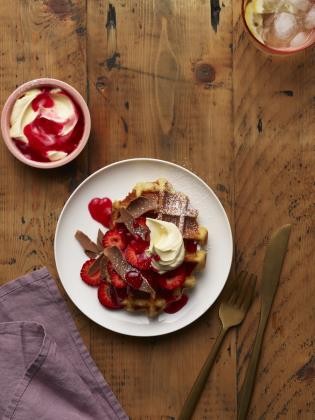 Waffle Belgium Liege