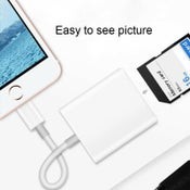 Lightning to Camera SD Memory Card Reader Adapter for iPhone iPad IOS