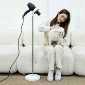 Phone Floor Stand Hair Dryer Holder Rack