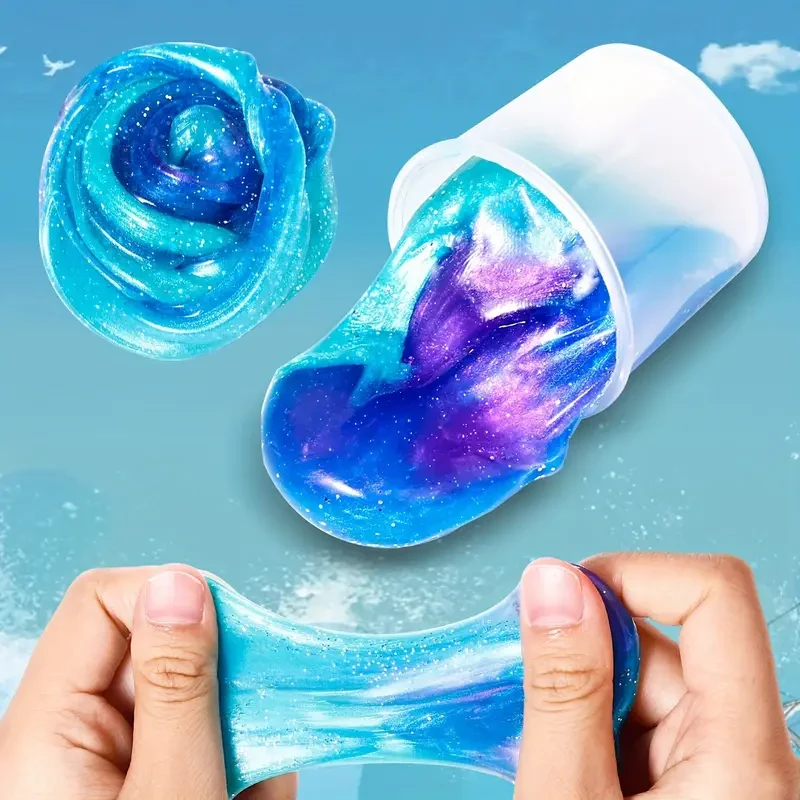 Set Of 20 Galaxy Slime Party Favor - Super Soft