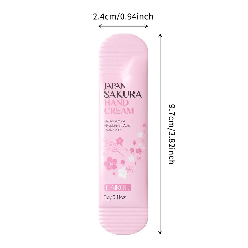 LAIKOU 20pcs Japan Sakura Hand Cream