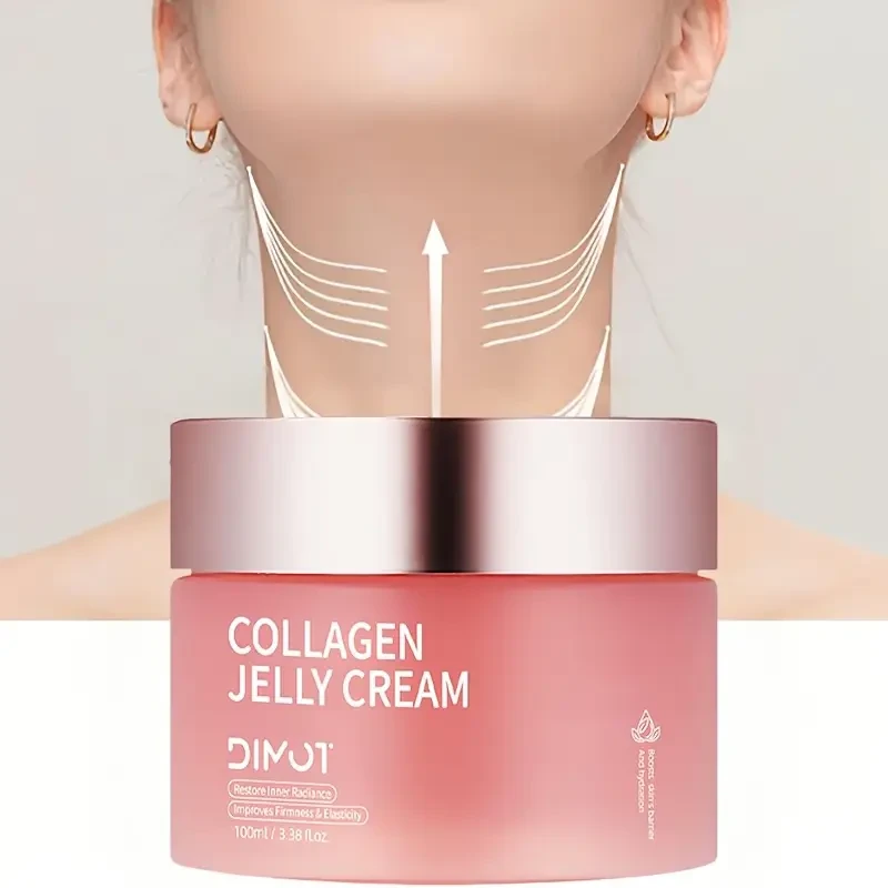 Dimot Collagen Jelly Cream 3.38oz - Deep Hydration & Nourishment for All Skin Types