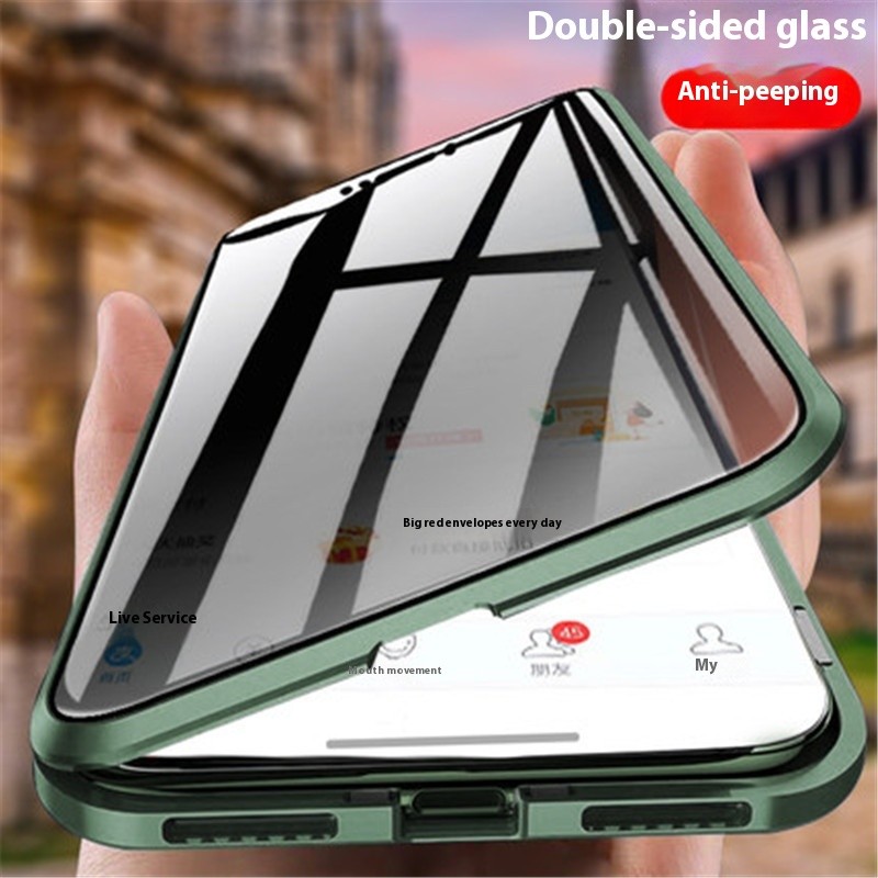 Magnetic Double-sided Peep-proof Magnetic King 13 Anti-theft