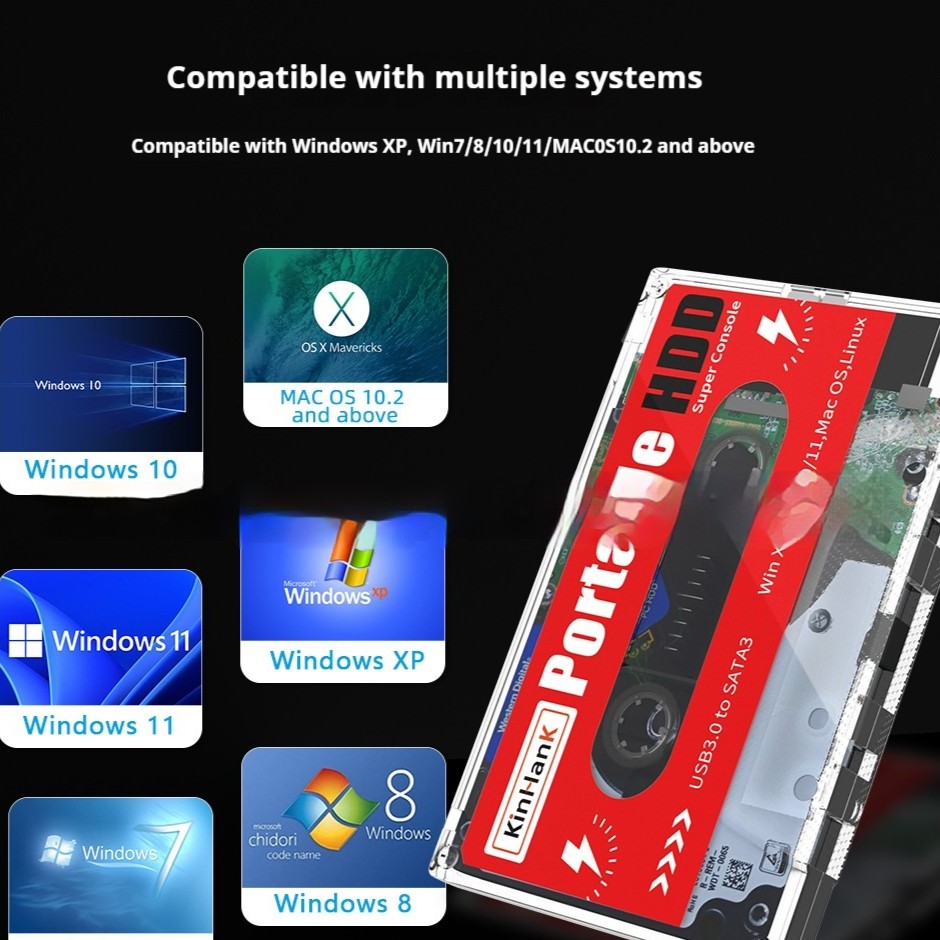 External Mechanical Plug-and-play Mobile Game Hard Disk