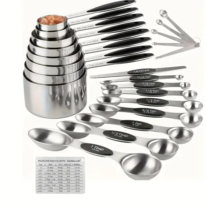Faridabio 23-Piece Measuring Cups and Spoons Set