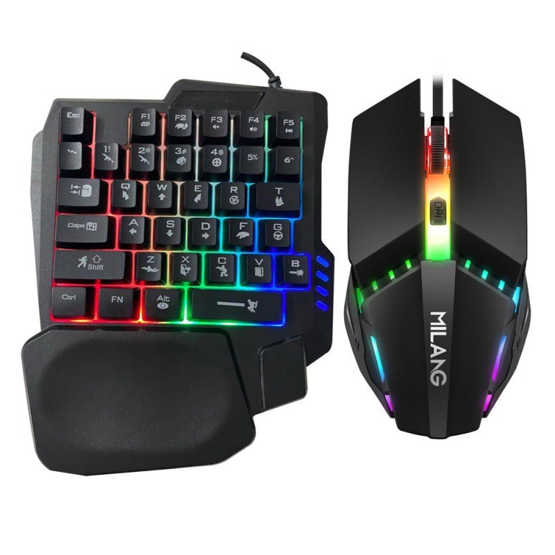 Single-handed Mechanical Keyboard And Mouse Suit