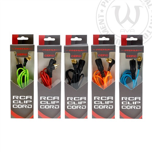 AVA New Silicone Clip Cord 6.35mm Jack 1.8m Length