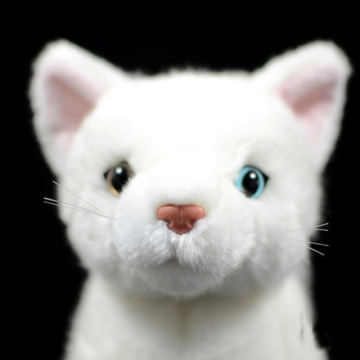 Simulation Kitty Plush Toy Cute Mandarin Duck Eyes