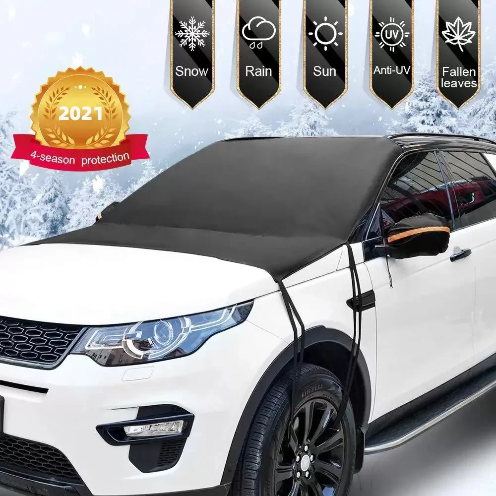 Smart windshield cover