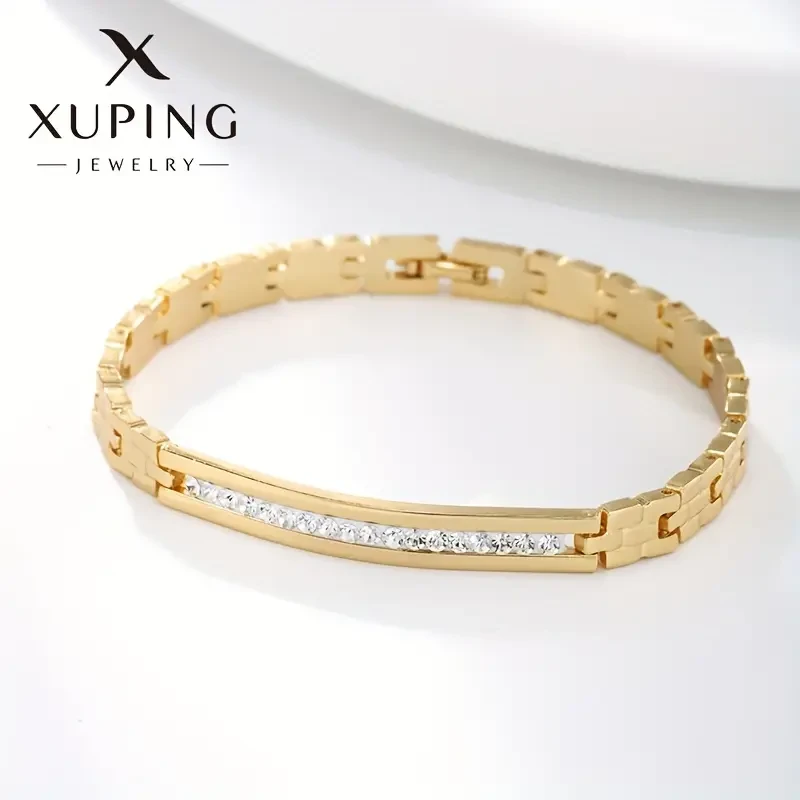 Super Flash Strap Chain Bracelet Iced Out Zirconia Elegant Hand Chain Temperament Niche Design Bracelet
