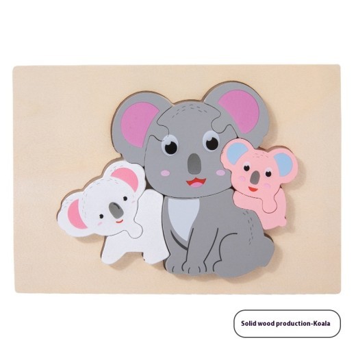 Children's Large 3D Puzzle Model Wooden Puzzle