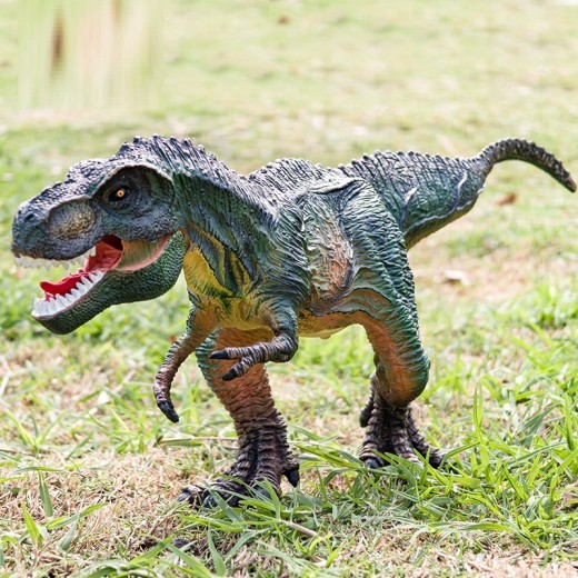 Jurassic Dinosaur With Sound Effect Sound Tyrannosaurus Tyrannosaurus Dinosaur Animal Model Children's Toys Cross-border