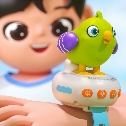 Goo Bird Intelligent AI Dialogue Voice-activated Induction Children's Toy Watch