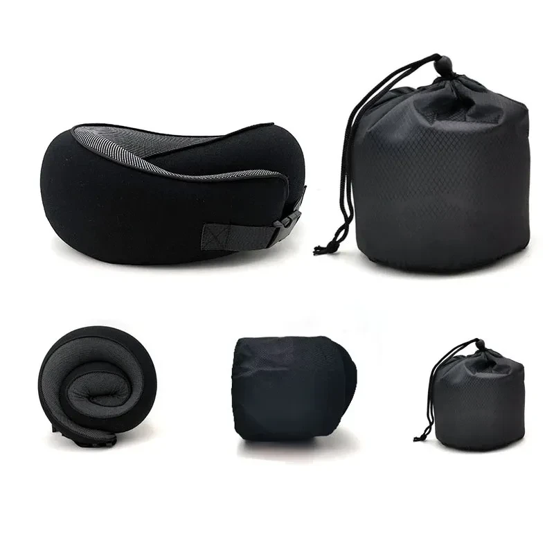Travel Neck Pillow - Non-Deformed U-Shaped Airplane Pillow, Durable Memory Cotton Travel Cushion for Neck Support and Napping