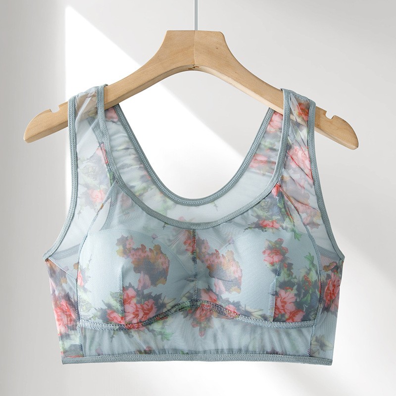 Super gather bra | Ice Silk Lace Cooling Comfort Bra