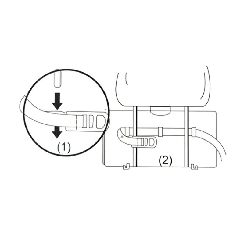 Car Back Seat Folding Table